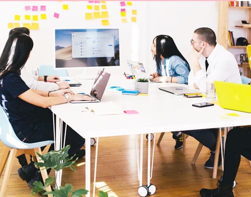 About Perpetual Solutions - Creative team at work